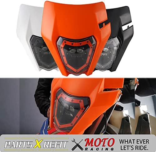Motoros LED Fényszóró,Motoros LED Fényszóró Fényszóró-Univerzális, a Legtöbb Enduro Supermoto Dirt Pit Bike Fehér