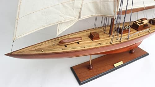Vitorlás Hajók Endeavour Fa Modell Hossza 60 - Art & Gyűjthető