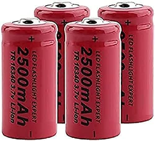 ACSONS aa Lithium batteriesRechargeable Akkumulátorok 3,7 V 2500Mah 16340 Újratölthető Li Lítium-ION Akkumulátor VL123A Dl123A 5018LC Cr123A