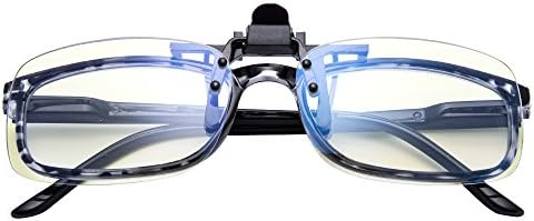 EYEGUARD Kék Fény Szűrő Clip-on Gamer Számítógép Szemüveg tehermentesítő Anti-vakító fény Radiaton Védelem Szemüveg