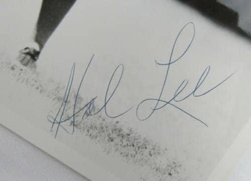 Hal Lee Aláírt Automatikus Aláírást 8x10-es Fénykép én Aláírt MLB Fotók