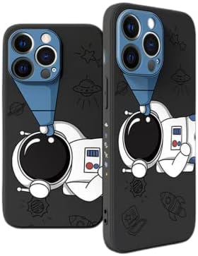 ZiEuooo Személyiség Kamera Lencséje Minta Űrhajós Esetben a Puha Bélés iPhone 13 12 11 Pro Max Mini X XS XR 7 8 Plusz Kreatív Távcső