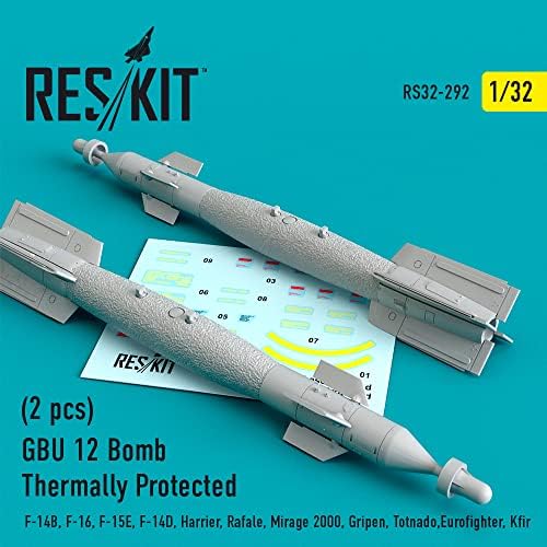Reskit RS32-0292 – 1/32 GBU 12 Bomba hővédelemmel (2 db) a Légi jármű