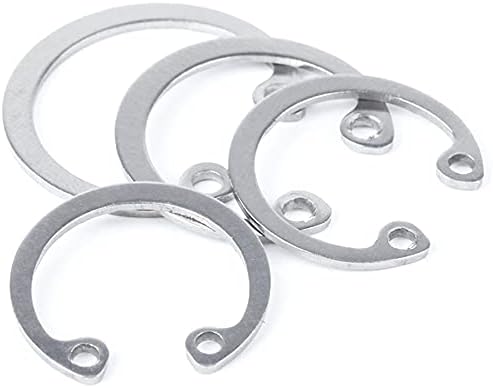 C típus a belső seeger-gyűrűt rögzítő gyűrűk választék készlet lyuk rozsdamentes acél szénacél seeger-gyűrű snap (Belső Átmérő: M9, Száma