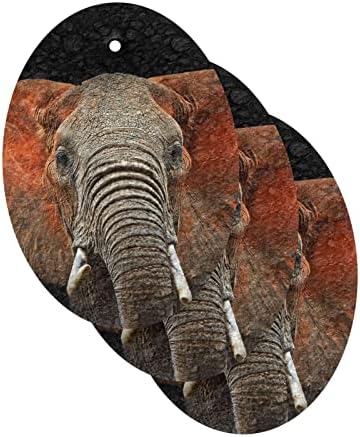 ALAZA Afrikai Elefánt Állat Természetes Szivacs Konyha Cellulóz Szivacs Mosogatás Mosás, Fürdőszoba, Háztartási, Nem Karcolás & Környezetbarát,