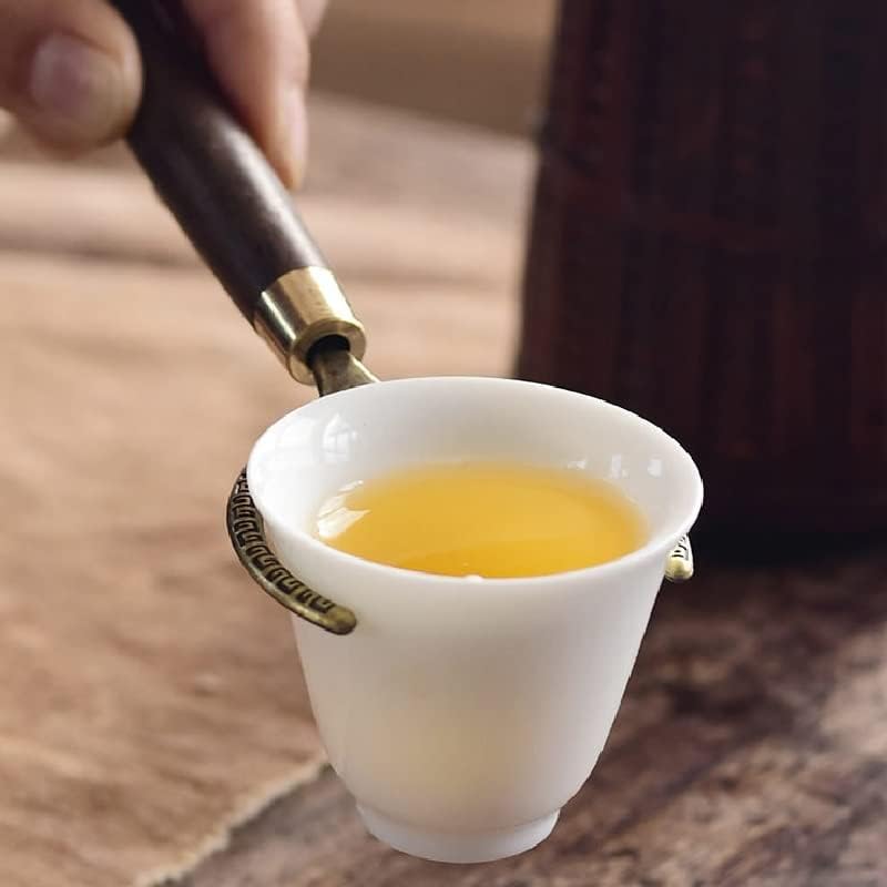 GRETD Réz Hat Úriember Kungfu Teás Készlet Tartozékok Japán teaszertartás Tea Készítése Eszközök Tea Mosás Tea Jogosultja Kanál (Szín : Egy)
