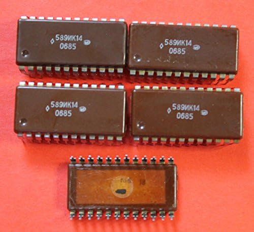 S. U. R. & R Eszközök 589IK14 analoge 3214, 8214 IC/Mikrochip SZOVJETUNIÓ 6 db