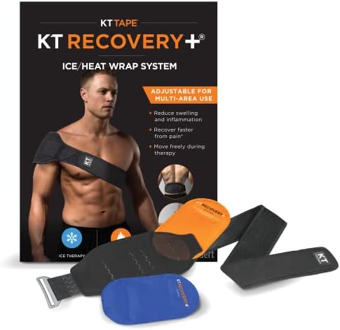 KT TAPE Helyreállítási+ Tömörítés Pad Terápia Rendszer, Fűtés & Ice Pack Állítható Csomagolja Vissza/izomfájdalom Enyhítésére,