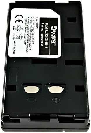 Szinergia Digitális Videokamera Akkumulátor, Kompatibilis Sony CCDTR705E Videokamera, (Ni-MH, 6V, 2100mAh) Ultra Nagy Kapacitású,