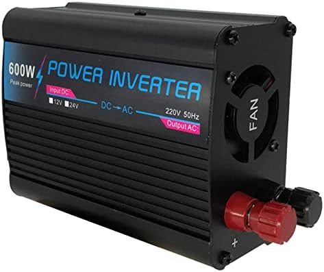 Autó Power Inverter DC 12V DC 220V Peak Power 600W Inverter Adapter USB 5v-os Töltő Gyors Töltés