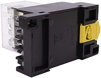 SKXMOD 110V AC Tekercs 14 Csapok 4PDT 4NO 4NC Plug-in Elektromágneses Teljesítmény Relé 10A Aljzatba (Méret : AC 12V)
