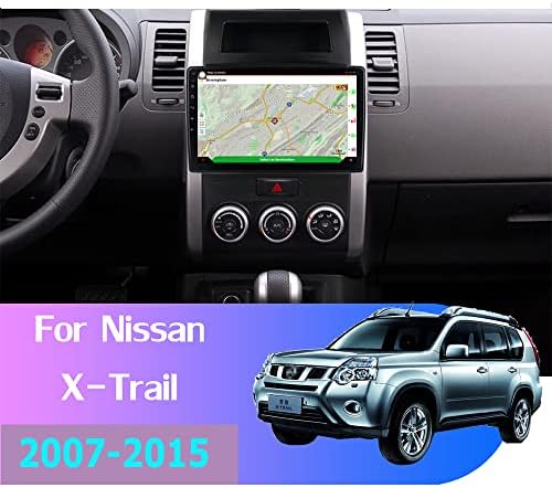 Bestycar 10.1, Android Autó Sztereó Rádió Nissan X-Trail 2007-2012 Octa-Core Android 10.0 Érintőképernyős Fejegység Támogatja a