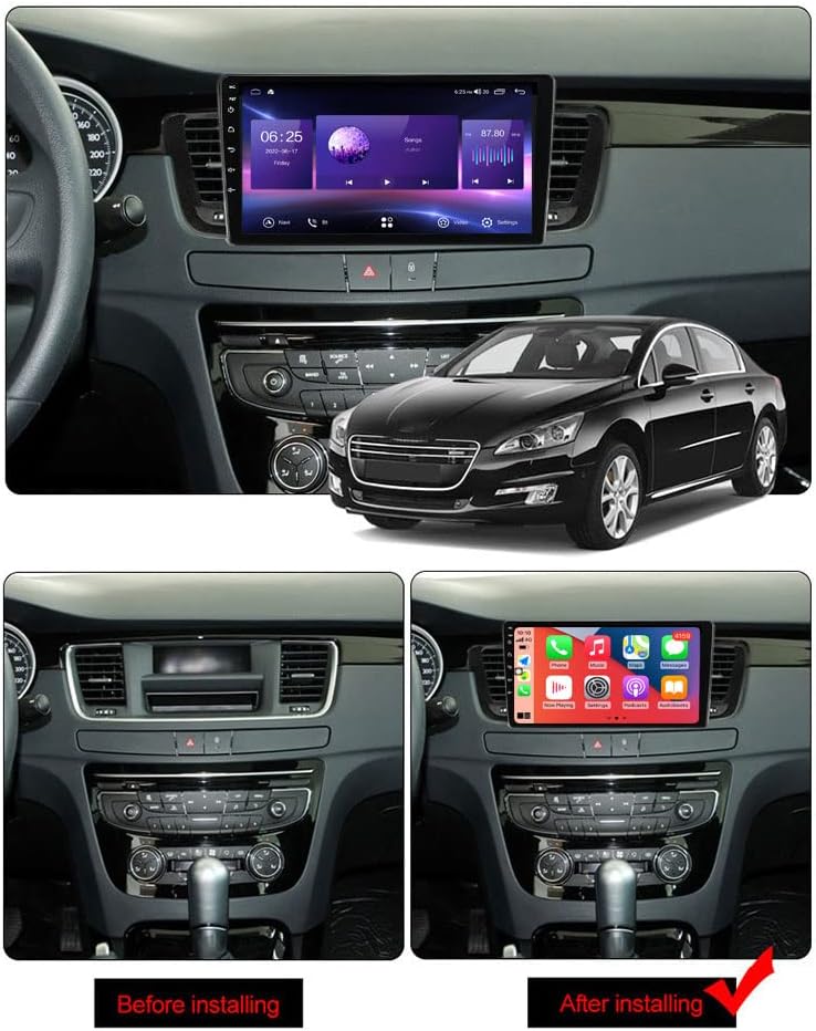 RoverOne Autós GPS Navigáció Peugeot 508 2011 2012 2013 2014 2015 2017 2018 Android Multimédia Lejátszó Sztereó Rádió
