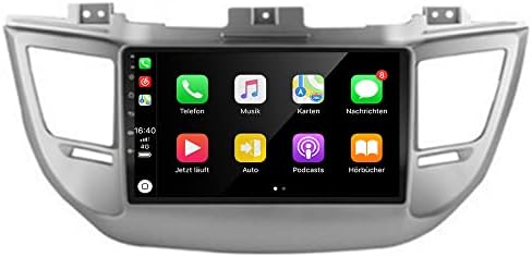 GOJOHO Android 12.0 Rádió Hyundai Tucson ix35 2015-2019 9inch Tesla Stílus Autó-Dash GPS Navigációs IPS érintőképernyő, 2+32 GB