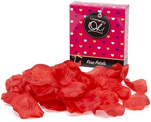 Lovehoney Piros Ó! Romantikus rózsaszirom - Újrafelhasználható & Illatmentes Anyagból - Csomag 75/80