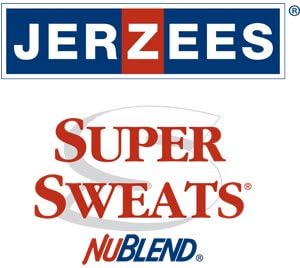 Jerzees 9.5 oz, 50-50% - os Super Izzadás® NuBlend® Fleece Legénység