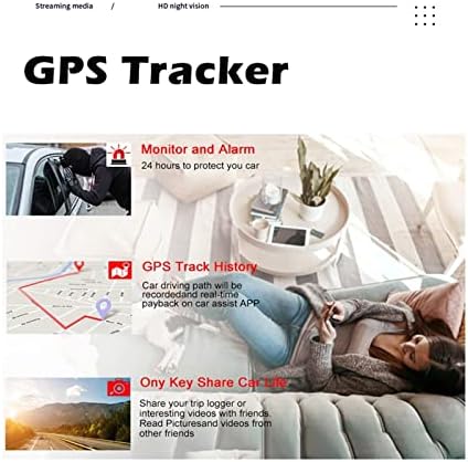 Közlekedési Készülék a 4G Rejtett Kamera GPS Nyomkövető Támogatja az Élő Távoli felügyelet a Két Kamera Videó Rögzítés FHD 1080P WiFi Hotspot