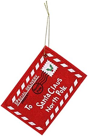 Candy Üdvözlő karácsonyfa Tote Hivatal a Karácsonyt Otthon 4.9 Táska Kártyák Inch X Használt 3.2 Tartalmazó Borítékok Haza DIY (EGY,