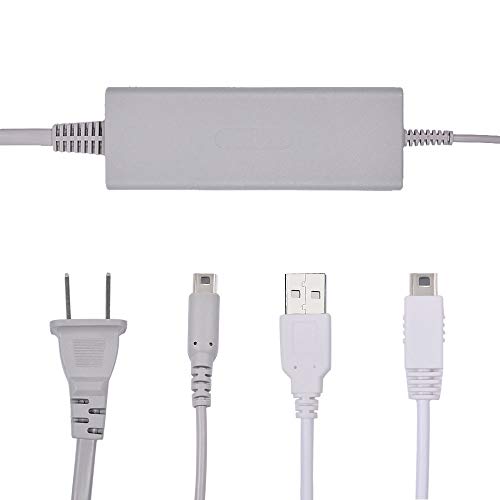 UCEC Fali HÁLÓZATI Adapter Wii U Gamepad Töltő + Vezetékes Infravörös fénysugár Sensor Bar + USB Töltő Kábel Töltő Készlet