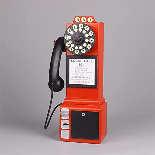 PANJAZE Atyám' s Nap, Vezetékes Telefon Fali Vintage Telefon, Retro Modell Díszek, Klasszikus Telefon Jármű Dekoráció Hivatal