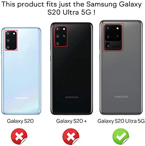 NALIA Nyaklánc Fedél Zenekar Kompatibilis a Samsung Galaxy S20 Ultra Esetben, Védő Átlátszó Hardcase & Állítható Jogosultja Heveder,