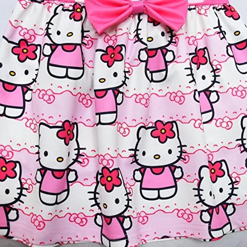 EGAEATU Aranyos Macskák Lány Ruha 2-8 Éves Kisgyermek Alkalmi Ruha Japán Anime Szülinapi Party Dress Up