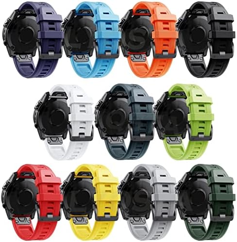 BANDKIT Szilikon gyorskioldó Watchband Szíj, A Garmin Ösztön 2 Fenix 7 7 X 6 6X 5X Pro Smartwatch 26 22 20 MM Easyfit karkötő