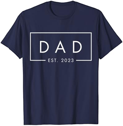 Férfi Apa Est 2023, Első Apák Napja 2023, Új Apa Születésnapja, Dada Póló
