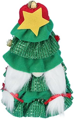 INOOMP karácsonyfa Baba para Mesa De Santa Claus Dekoráció Karácsonyi Asztal Díszek, Mikulás Gnómok Plusz Gnome Alakú karácsonyfa Fél Fa,