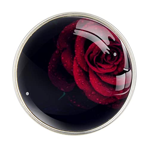 Rose Red Csepp Eső Természet 2DB Aromaterápiás illóolaj Diffúzor Autó Diffúzor Vent Clip
