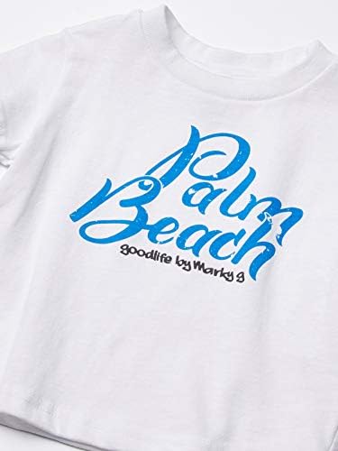 Marky G Ruházati Fiúk Nyomtatott Palm Beach Grafikus Pamut Jersey Póló
