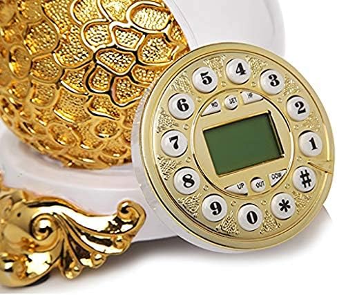 WALNUTA Fix vezetékes a Vezetékes Régi Divat Antik Vezetékes Telefon, Dekoráció, Otthon, Irodában, Telefon Dekoráció Rendszer