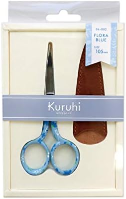 KAWAGUCHI Kuruhi Ravaszkodó Olló 105mm Flora Kék 06-002