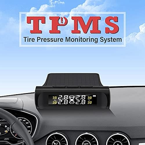 XJJZS Autó TPMS Univerzális Automatikus Jármű Gumiabroncs Gumiabroncs Nyomás, Hőmérséklet Ellenőrzés Riasztó Rendszer 4 Külső Érzékelő