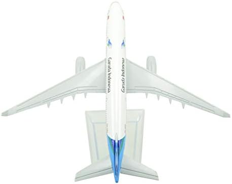 A TANG-DINASZTIA(TM) 1:400 16cm Airbus A330 Garuda Indonesia Fém Repülőgép Modell Repülő, Játék Repülő Modell
