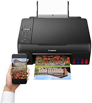 Canon PIXMA G620 Vezeték nélküli MegaTank Fotó All-in-One Nyomtató a [Print, Copy, Scan], Fekete