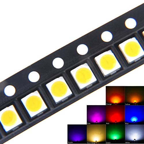 50Pcs SMD LED Dióda Fények Válogatott Készlet Szuper Fényes Világítás, Izzó, Lámpa Elektronikai Alkatrészek Fénykibocsátó Diódák 6 Színeket