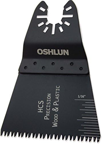 Oshlun MMC-1103 2-2/3-Hüvelyk Pontosságú Japán HCS Oszcilláló Eszköz Penge Quick-Fit kerti Pavilon a Normál vagy Gyors szerszámcserét,
