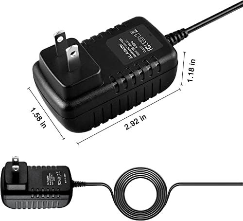 A fickó-Tech AC-DC Adapter Kompatibilis a Philips E-AWB090-090A DVD-Kapcsolóüzemű Tápegység Töltő