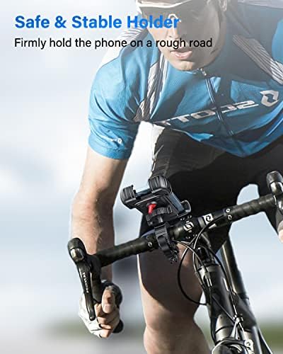 TSMATOL Universial Telefon tartó Kerékpár, Motorkerékpár, mobiltelefon Tartó, Kerékpáros Telefon Mount alkalmas Okostelefonok iPhone