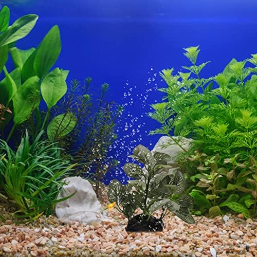 PATKAW Betta akvárium Tartozékok 2db Mesterséges Akvárium Növény Műanyag Víz, Növény, Fa akvárium Rejtekhely Bonsai Dísz Sushi