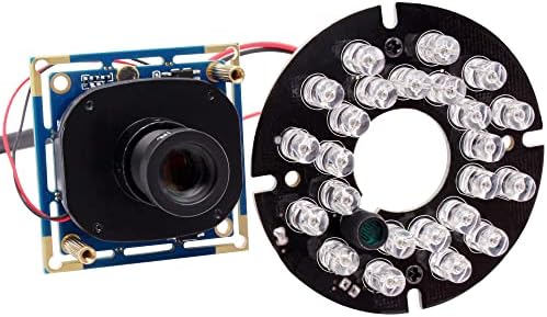 ELP USB Kamera Modul Audio éjjellátó Infra 1.0 Megapixel, 720P usb Kamera, IR, meg IR LED Videó Megfigyelő Kamera,12mm Objektív Automatikus