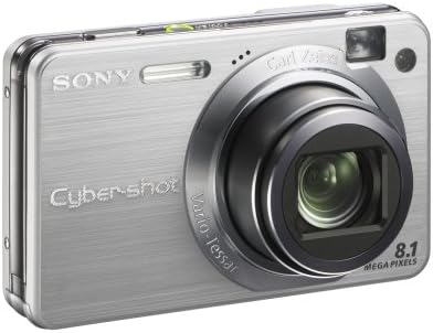 A Sony cyber-shot DSCW150 8.1 MP Digitális Fényképezőgép, 5x Optikai Zoom a Super Steady Shot (Ezüst)