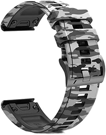 SAWIDEE a Garmin Fenix 7 7X 6X 6 Pro 5X 5 + 3 HR MK2 Easyfit Intelligens Karóra karkötő Correa 26 22mm Szilikon gyorskioldó Watchband (Szín