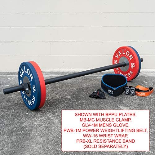 Valor Fitness Kövér Markolat Tengely Súlyzó - Strongman Markolat Képzés - 25 kg 2OD - Fürtök Deadlifts Izom Erősítése súlyemelő
