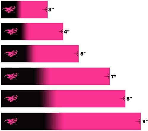 Fehér Víz Íjászat Rózsaszín Fénycső Neon Kaszás Fade Nyíl Pakolások 15 Pc Pack Válassza Ki A Hossz Szélesség