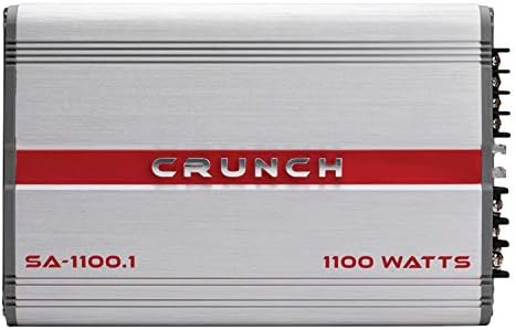 Crunch SA-1100.1 Smash Sorozat Az 1100 Wattos Monoblokk Osztályú AB Erősítő