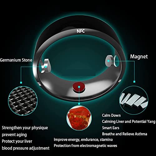 HEPVET NFC Multifunkcionális Intelligens Gyűrű, Multifunkcionális Gyűrű, Viselhető Okos Gyűrű Felszabadítása, Auto Dial, Ideális