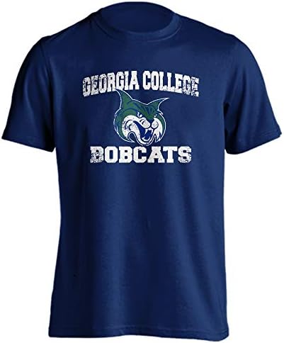 Georgia Egyetemen Bobcats Retro Szomorú Rövid Ujjú T-Shirt