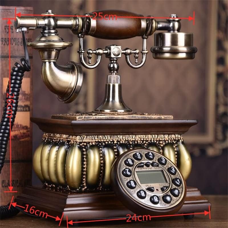 SDFGH Retro Telefon Régi Klasszikus Telefon Asztali Vezetékes Vezetékes Telefon Hívófél-AZONOSÍTÓ Kijelzés a Home Office Hotel Használja